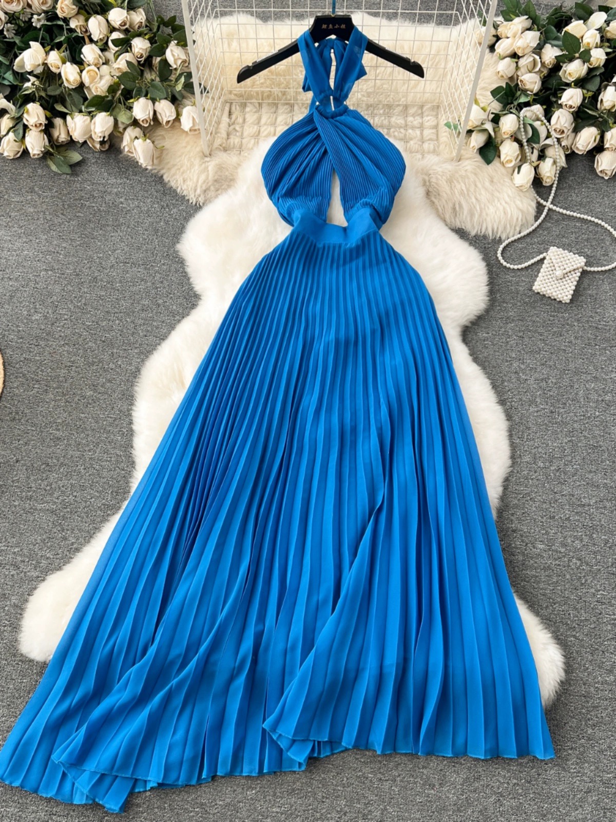 Always a party starter halter dress CD905 image